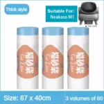 Smart Cat Litter Box Poop Bag Ersatz-Mülleimer für Neakasa M1 Automatische selbstreinigende Katzentoiletten-Reinigungsmittel 5