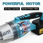 12Kpa Elektrische Staubsauger Cordless Multi-funktion Reiniger Handheld Reinigung Schnee Staub Werkzeug Für Makita 18v Batterie pin 5