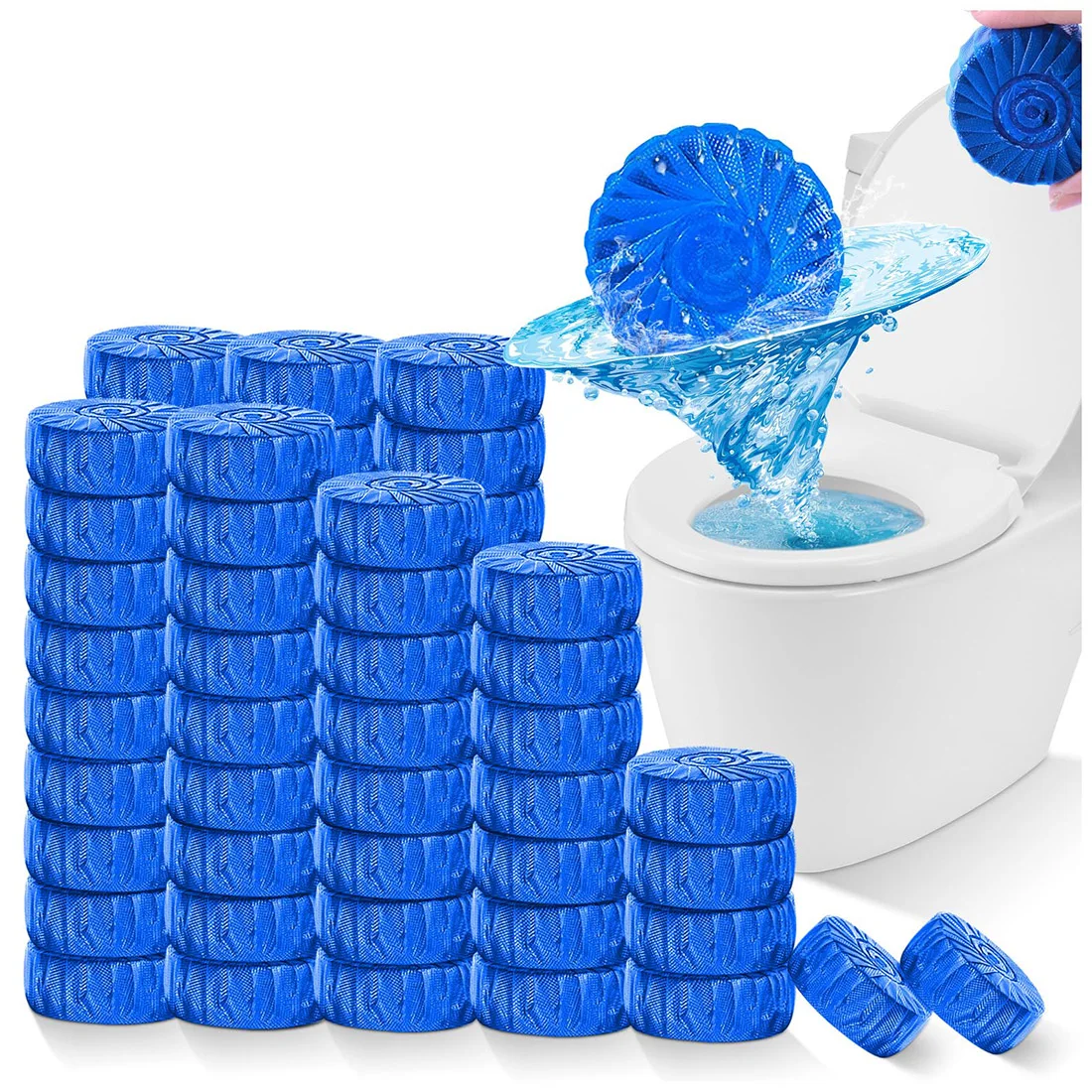 Automatische Toilettenschüsselreiniger, Tabletten, 1/12/24 Stück, kommerzielle Haushalts-Badezimmerreiniger, langlebiger Toilettenreiniger mit 300 Bürsten Automatische Toilettenschüsselreiniger, Tabletten, 1/12/24 Stück, kommerzielle Haushalts-Badezimmerreiniger, langlebiger Toilettenreiniger mit 300 Bürsten
