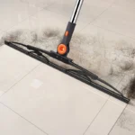 50 cm drehbarer magischer Gummibesen, Silikon-Mopp, Handstaubbesen, Heim-Bodenreinigung, Rakel, Wischer, Bodenbelag, Haushaltsutensilien 3