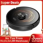 ABIR X9 Roboterstaubsauger, Lasernavigation, 6500Pa Saugkraft, Mehrstöckige Karten, Doppelte UV-Lampe, Intelligente Zonensteuerung, Auto Carpet Boost Technologie, High-End-Version