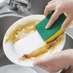 Hoch saugfähige Reinigungsschwämme, Geschirrspülen, magischer sauberer Topf, Rostfleck, Schwammbürste, Küchenfettreiniger, Haushaltswerkzeuge 3