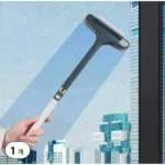 Multifunktionale Anti-Mücken-Netzbürste Glasbürste Trocken- und Nassanwendung Haushaltsreinigungsbürste Fensterreinigungswerkzeug 2