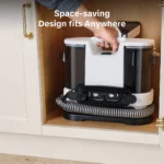 Lubluelu V8 800 W Heißwasser-Teppichreiniger 60 ° C Deep Clean Pet Stains 15 kPa starke Saugkraft 5 m langes Netzkabel 1,75 l Tank 7