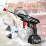 1500 W 30000 mAh Cordless Hochdruck Waschen Spray Wasser Pistole Auto Waschen Druck Wasser Garten waschmaschine Mit Batterie 2