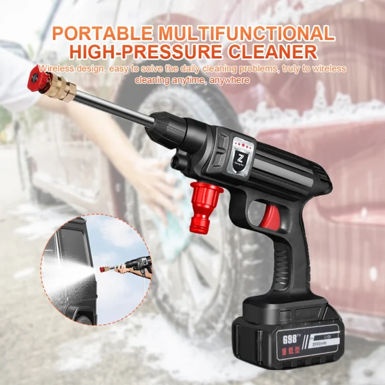 1500 W 30000 mAh Cordless Hochdruck Waschen Spray Wasser Pistole Auto Waschen Druck Wasser Garten waschmaschine Mit Batterie 2
