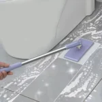 Snap-Grip Clever Mini-Mopp für Nass- und Trockenreinigung mit Praktischem Automatischem Tuchwechsel-Clip, Wischmopp-Stiel, Haushaltsreinigungswerkzeuge 5