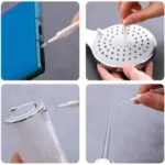 10-100PCS Dusche Reinigung Pinsel Bad Micro Nylon Pinsel Düse Anti-blocking Reinigung Werkzeuge Bad Zubehör 3