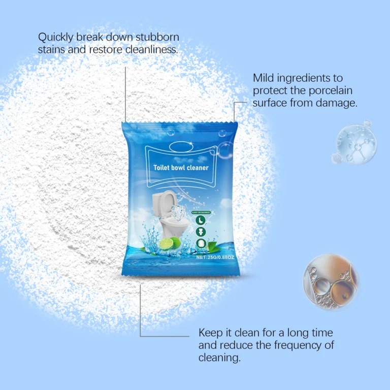 6 Stück Toilettenreinigungs-Tabletten, Haushaltsreiniger, Effektiv gegen Urinflecken, Reduziert Gelbe Schmutzpartikel, Reichhaltiger Schaum, WC-Reinigungsblätter 2