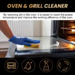 Öfen Reinigungsschaum Spray Starke Küche Entfernen Grill Herd Ölflecken Allzweckreiniger für Küchengeräte Haushaltspflege 3