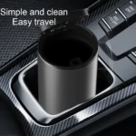 Neues Design Tragbarer Auto-Mülleimer Langlebiger Aluminium-Abfalleimer mit Vinyl-Plastikbeutel-Organizer zur Aufbewahrung