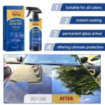 1-5PCS Auto Nano Beschichtung Spray Auto Quick-Dry Beschichtung Hydrophobe Schutz Polieren Wartung Erneuerung Mittel zubehör 2