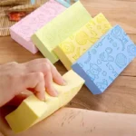 4 Stück Magic Bath Schwamm Körper abgestorbene Haute nt ferner Peeling Massage gerät Reinigung Dusch bürste Peeling Schwamm Bad Werkzeuge für Kinder 2