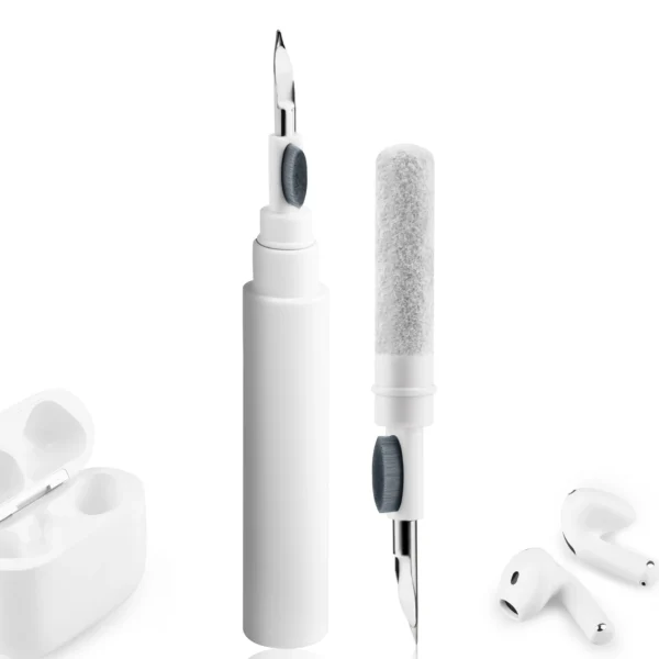 3-in-1-Bluetooth-Kopfhörer-Reinigungsstift-Werkzeug für Airpods Pro 3 2 1 Ohrhörer-Hülle, Reinigungsset, Bürstenstift für Xiaomi iPhone-Ohrhörer