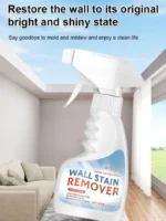 Schimmelentfernungsspray für Badezimmer, leistungsstarker Schimmelreiniger, starker Entferner von Wandflecken, Schimmel, langfristige Ameisen-Sicherheitskomponenten 4