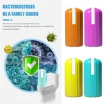 Toiletten-Desodorierungs-Reinigungsschaumreiniger, automatische Reinigungsbox für Desodorierungs- und Kalkentferner, hart gegen langlebig 2