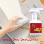 Möbelreiniger, Dekontamination und Vergilbung, multifunktionaler Haushaltsreiniger, Spray, Kleiderschrank, Schuhschrank, Tisch, Boden, Leder 3