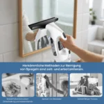 2000Pa kabelloser Fensterreiniger–Elektrischer Fensterputzer–Effiziente Reinigung ohne Streifen–Kabelloser Fensterreiniger 3