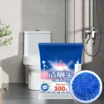 Toilettenschüssel-Reinigungstabletten, automatische Toilettentank-Reiniger zum Desodorieren, Entkalken, langlebig gegen robuste 300-Bürsten 3