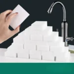 3/5 Stück Schwamm-Radierer, Magischer Radierer, Scheuerschwamm, Reinigungsblock, Küchenbürste, Schüsselreiniger, Teeservice-Reiniger, Tassenreinigungsschwamm