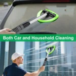2026 neue Auto Windschutzscheibe Reinigung Pinsel Set Mikrofaser Teleskop Fenster Glas Reiniger Auto Fenster Reiniger Fenster Schaben Nebel 3