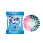 Toilettenreiniger-Tabletten mit zwei Effekten, 300 Spülungen, langlebig, Blumenduft, phosphorfrei, automatische Toilettenreinigung, 3 Stück 6