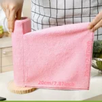 20 Stück/Rolle Dickes Küchenreinigungstuch Wiederverwendbares Küchen-Spültuch Rolle Waschbare Alternative zu Handtüchern Saugfähiger Lappen für den Haushalt 3