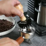 Siebträger-Reinigungsbürste Barista Espresso Kaffee Tamper Reinigungsbürste 51 mm 54 mm 58 mm Werkzeug mit Holzgriff Barista 3