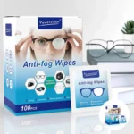 100Pcs/1-5Box Gläser Reiniger Feuchttücher Einweg Anti Nebel Beschlagen Staub Entferner Reinigung Objektiv Tücher sonnenbrille Telefon Bildschirm 3