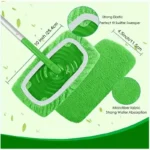 4/8/18Pcs Kehrmaschine Nass & Trocken Reinigung Tücher Wiederverwendbare Mikrofaser Reinigung Mopp Ersatz Pad Flache Ersatz waschbar Lappen Handtuch 6