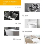 50 ml A Drop of Fragrance Lufterfrischer, langlebiger Deodorant für Badezimmer, Toilette, Geruchsbeseitiger, Haushaltsfrischer, Reinigungsmittel 3