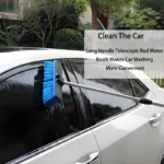 1set neues Auto automatische Teleskop lange Stange Sprüh wasser bürste Auto Windschutz scheibe Fenster wisch glas reiniger Wasch werkzeug 5
