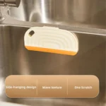 Kratzfester, weicher, praktischer Rakel aus Silikon, Küchenspüle, Arbeitsplattenrakel, Fensterspiegel, Wasserwischer, sauberer Kratzfilmschaber 2