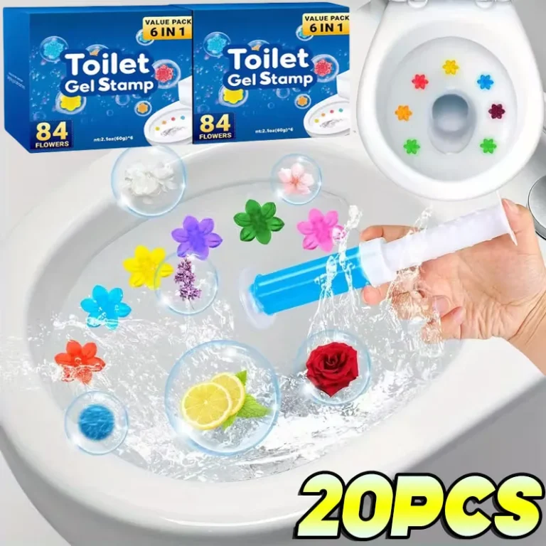 Blumenförmiges Toilettenreiniger-Gel, Toiletten-Deodorant-Gel, Lufterfrischer, aromatisches Blumenwaschmittel, Badezimmer-Duft-Reinigungswerkzeug