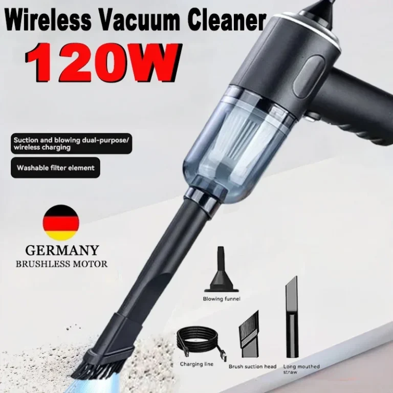 9000Pa Drahtlose Auto Staubsauger USB Lade 1200mAh Tragbare Reinigung Gerät Mini Nass und Trocken Staubsauger Haushalt
