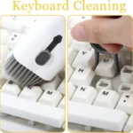1–4 Stück 7-in-1-Reinigungsbürsten-Set für Computer-Tastaturen, Kopfhörer-Reinigungsbürste mit Tastenkappen-Abzieher, multifunktionale Tastaturbürste 4