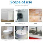 Wandschimmelentferner Badezimmer-Schimmelreiniger für Tapeten Effektiver Schnellwirkender Leistungsstarker Haushaltsreiniger Anti-Schimmel 2