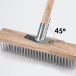 Robuste raue Bodenbürste aus Edelstahldraht, Deck-Peeling-Reinigungswerkzeug, 20 cm, robuste Bodenbürste, Bodenschrubberbürste 2
