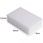 100/50/25 Stück Melamin-Schwamm, magischer Schwamm, Nano-Reiniger, Reinigung, Auto, Geschirrspülen, Flecken entfernen, Zuhause, Küche, Badezimmer, 100 x 60 x 15 mm 4