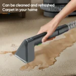Tragbarer Teppichreiniger 450W 12KPa Tragbarer Fleckenentferner für Auto Sofa Tierhaare, Sprüh-Saug-Polsterreinigungsmaschine 5