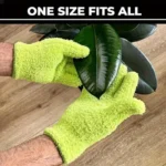 1 Stück Mikrofaser-Staubhandschuhe – dehnbare und atmungsaktive Reinigungshandschuhe, nicht wasserdicht, für Autos, Boote, Wohnmobile, Pools, Zuhause, Küche