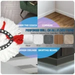 Mikrofaser-Mopp für Vileda Turbo 2-in-1, Moppkopf für Vileda Turbo Spin Mops, einfaches Auswringen, 2-in-1, Spin Mop für alle Bodentypen 6