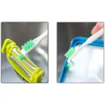 3 Teile/satz Flaschenverschlüsse Reinigungsbürste, Tastatur-Peeling-Bürste, winzige Fenster-Türschiene, Rillen-Lücken-Reinigungsbürste, Reinigungswerkzeug 5