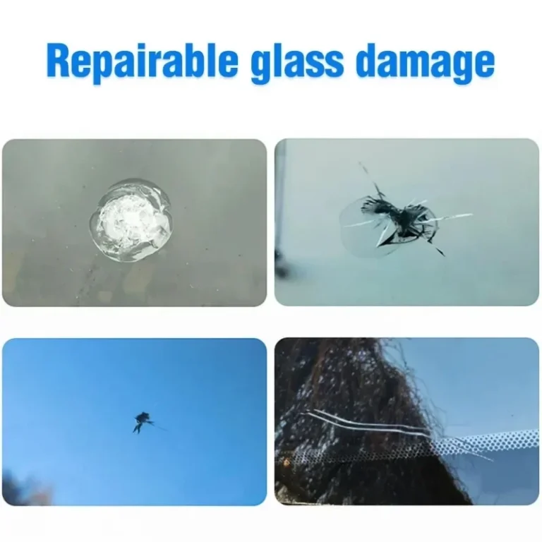 ISGTDRM Auto Windschutzscheibe Rissige Reparatur DIY Auto Fenster Telefon Bildschirm Reparatur Kit Glas Aushärtung Kleber Auto Glas Kratzer Riss Wiederherstellung 2