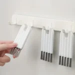2 Stück Tastaturbürsten, Multifunktions-Computer-Reinigungsbürsten, weiche Bürste, Ecklücke, Staubwedel und Tastenkappen-Reinigung 4