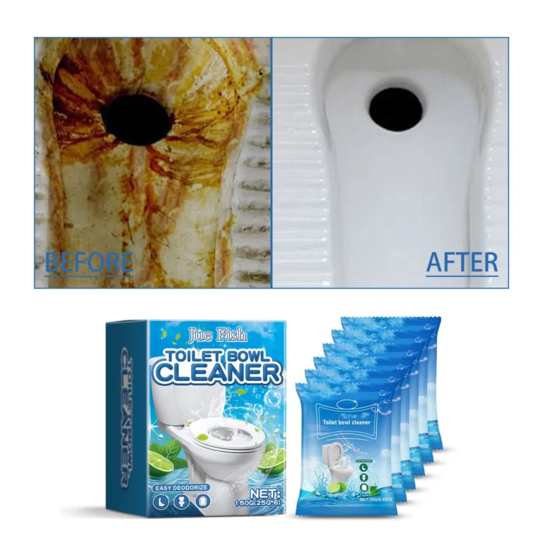 6 Stück Toilettenreinigungs-Tabletten, Haushaltsreiniger, Effektiv gegen Urinflecken, Reduziert Gelbe Schmutzpartikel, Reichhaltiger Schaum, WC-Reinigungsblätter