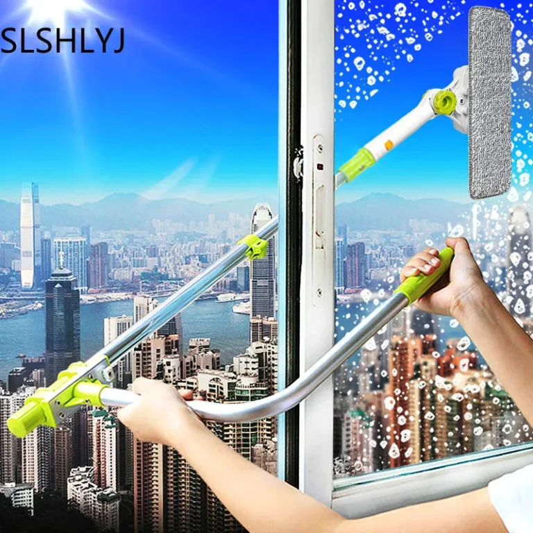 Eworld Hot Verbesserte Teleskop Hochhaus Fenster Reinigung Glas Reiniger Pinsel Für Waschen Fenster Staub Pinsel Sauber Windows Hobot