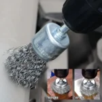10 Sizes Electric Steel Wire Brush Hexagonal Handle Cleaning Polishing Metal Rust Removal Brushes 1/4 Hex Shank Drill Attachment 2