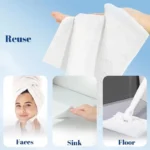 1 Box 26 * 30 cm Box Einweg-Gesichtsreinigungstuch Verdicktes großes Reinigungshaut Geeignet für alle Hauttypen Unisex 5