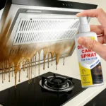 Farienne Küchen-Schaumreiniger-Spray, Hochleistungs-Ölfleckenentferner für Herd, Backofen & Dunstabzugshaube, Nicht Abwaschbarer Fettlöser 2